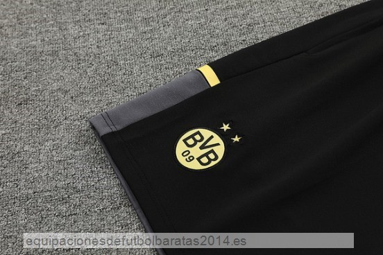 Nuevo Entrenamiento Conjunto Completo Borussia Dortmund 24/25 Gris Negro Baratas